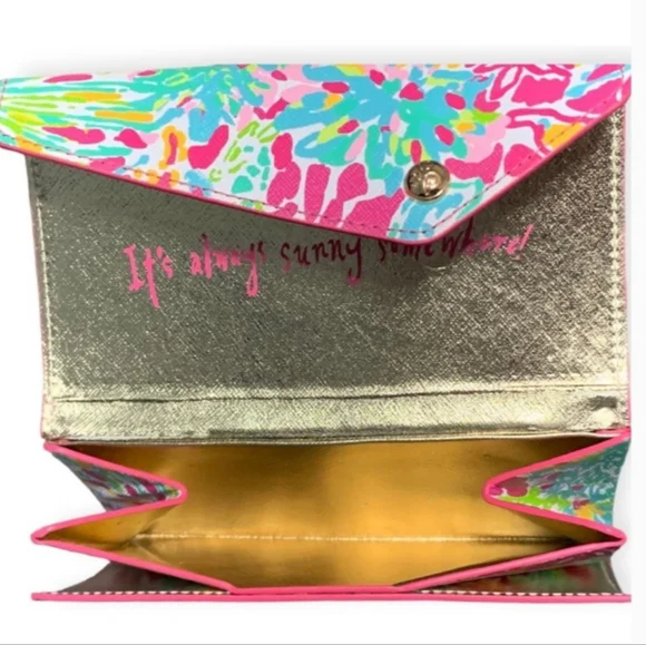 Lilly Pulitzer Collapsible Sunglass Eyeglass Case Spot Ya - Picture 5 of 7